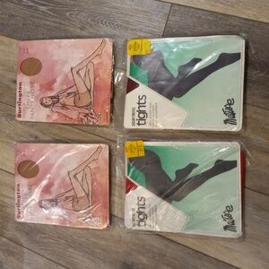 4 Pair Vintage Panty Hose/Tights